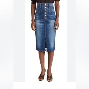 NWT Veronica beard Herron midi skirt